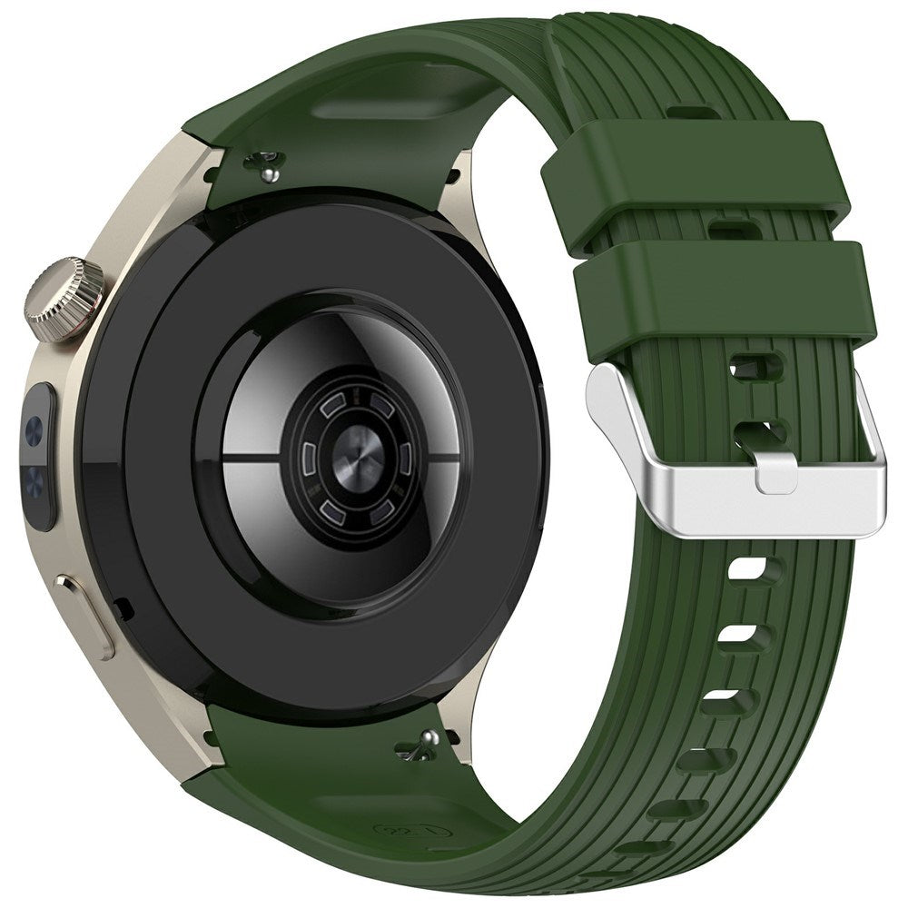 EIDERWOOD Huawei Watch 5 (46mm) Silikone Rem - Grøn