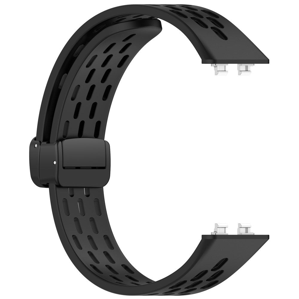 Huawei Band 11 / 11 Pro EIDERWOOD Hullet Silikonerem - Sort