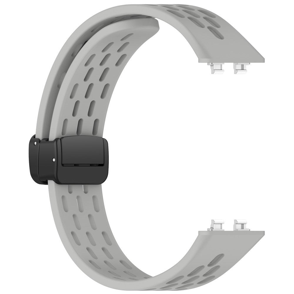 Huawei Band 11 / 11 Pro EIDERWOOD Hullet Silikonerem - Grå