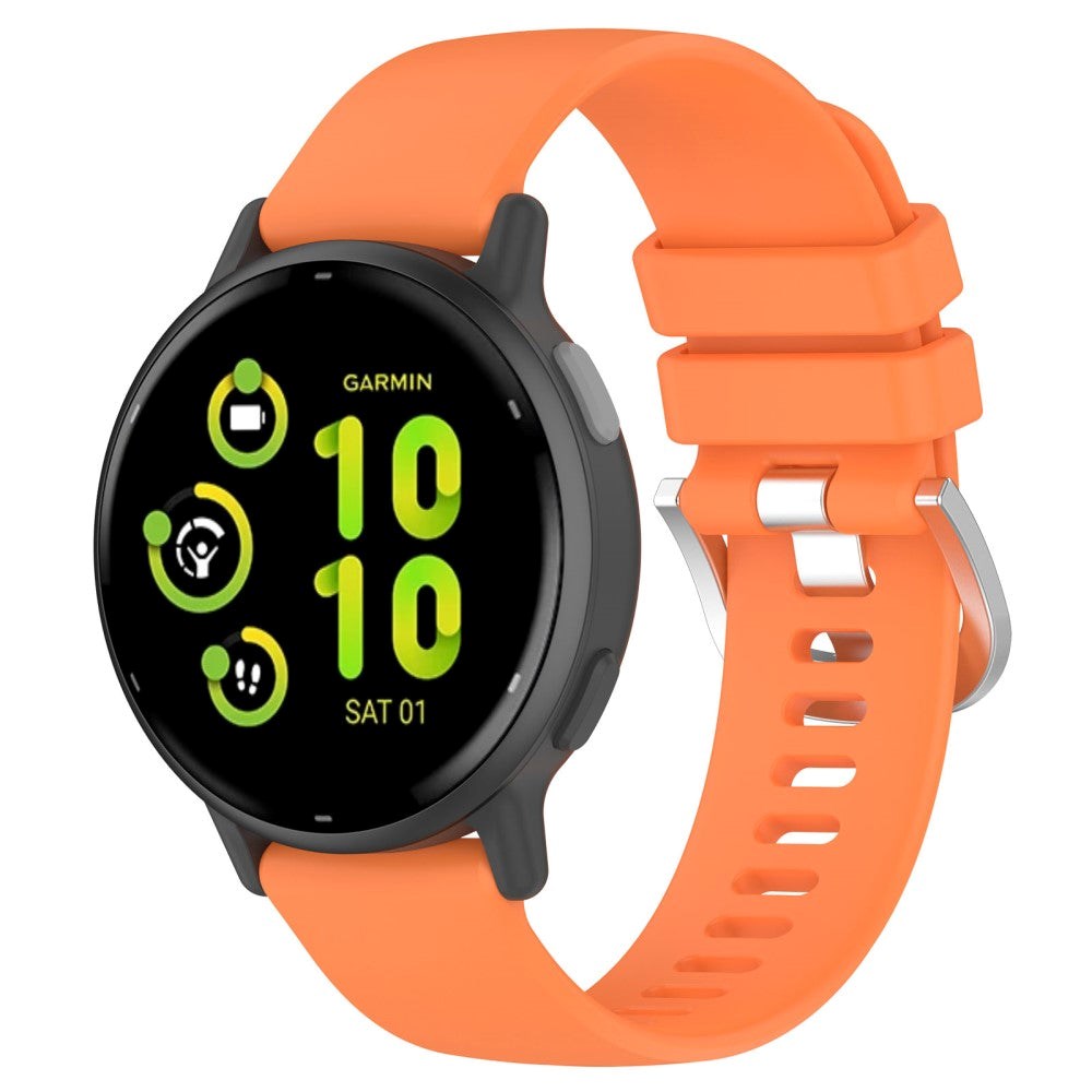Garmin Vivoactive 5 Silikone Smartwatch Rem - Orange
