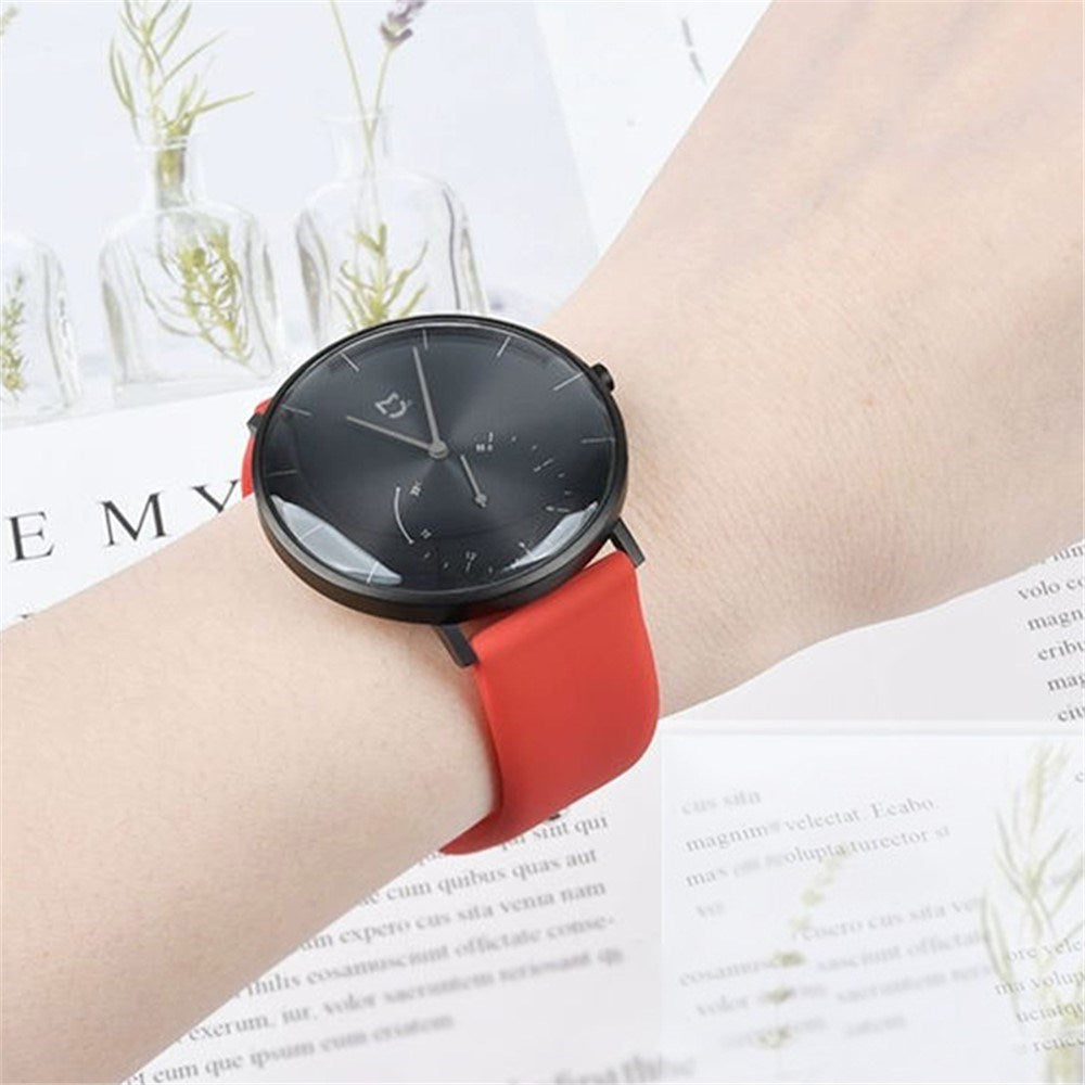 Huawei Watch GT 4 (41mm) / Garmin Venu 3S (18mm) Silikone Urrem - Rød