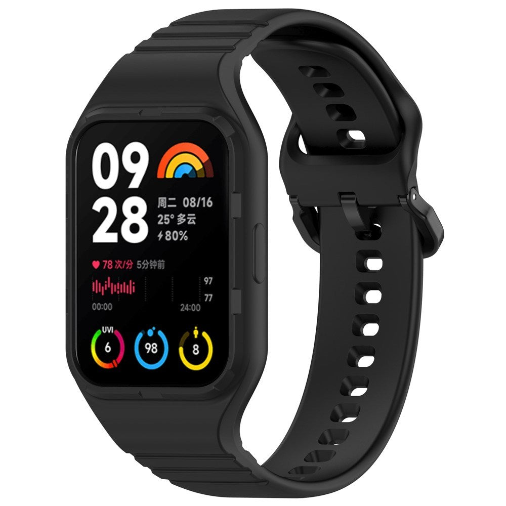 Xiaomi Smart Band 10 Pro / 9 Pro / 8 Pro Silikone Urrem - Sort