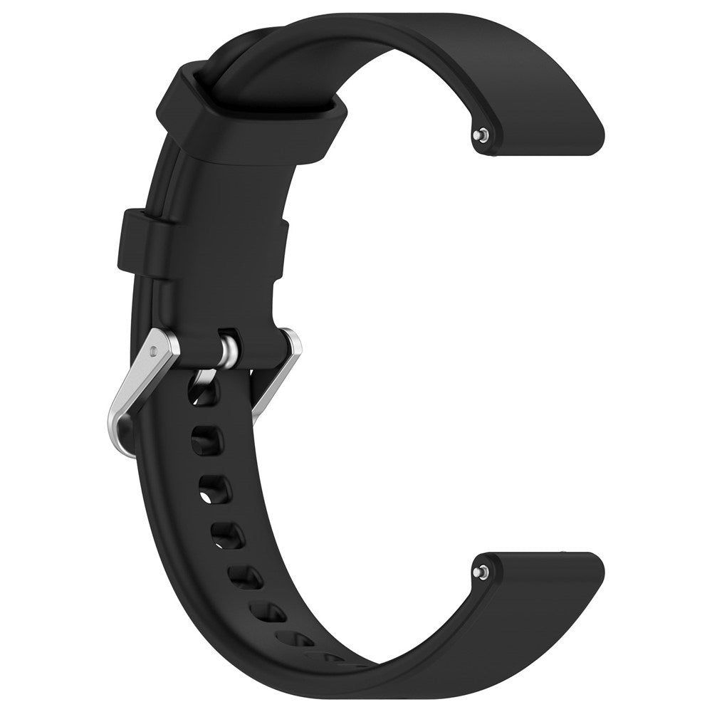 EIDERWOOD Garmin Lily 2 Silikone Urrem m. Metalspænde - Sort