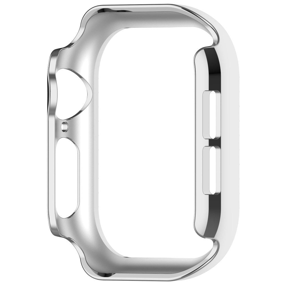 Apple Watch 11 / 10 (42mm) Hårdt Plast Cover m. Rhinsten - Sølv / Rhinsten