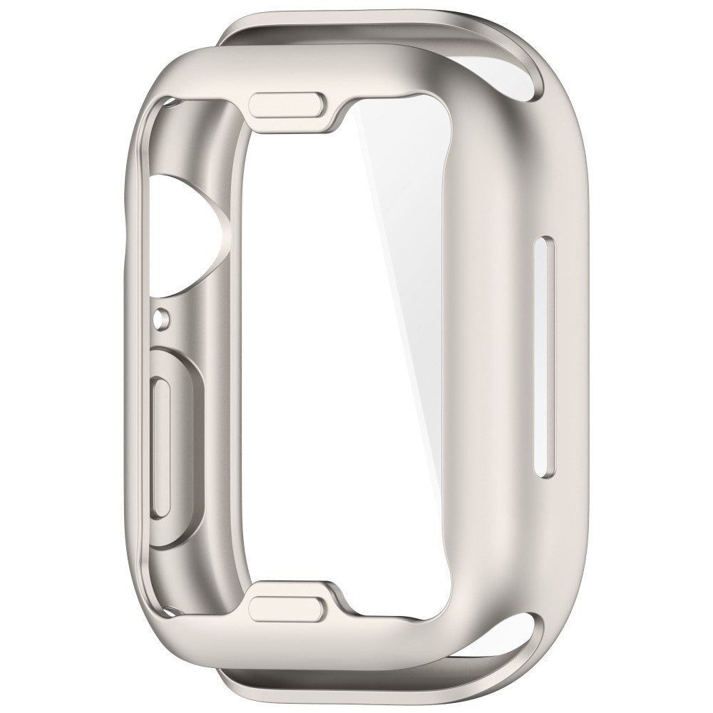 Apple Watch 11 / 10 (46mm) Fleksibelt Plast Cover - Inkl. Skærmbeskyttelse - Starlight