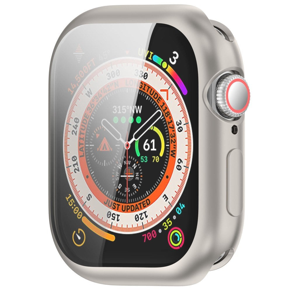 Apple Watch 11 / 10 (46mm) Fleksibelt Plast Cover - Inkl. Skærmbeskyttelse - Starlight