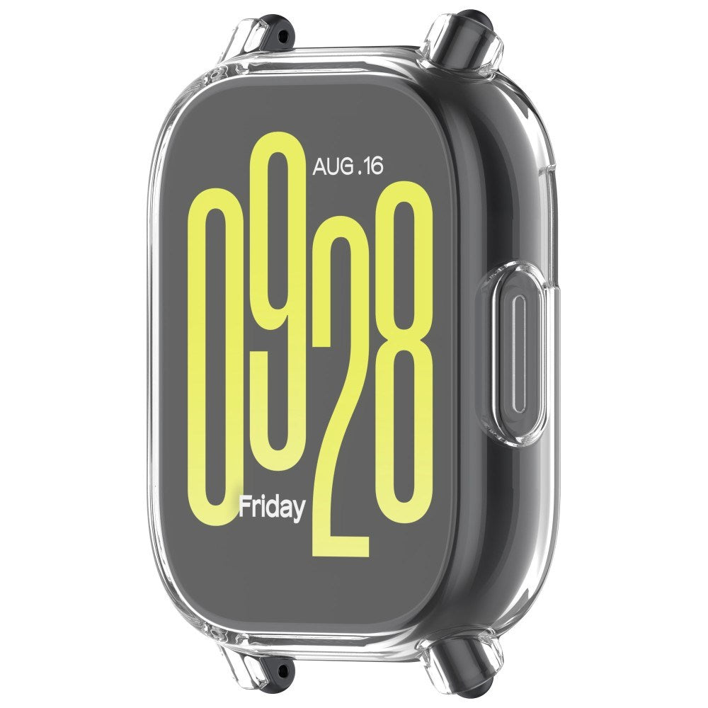 Cover til Xiaomi Redmi Watch 5 Active - Fleksibel Plast - Gennemsigtig