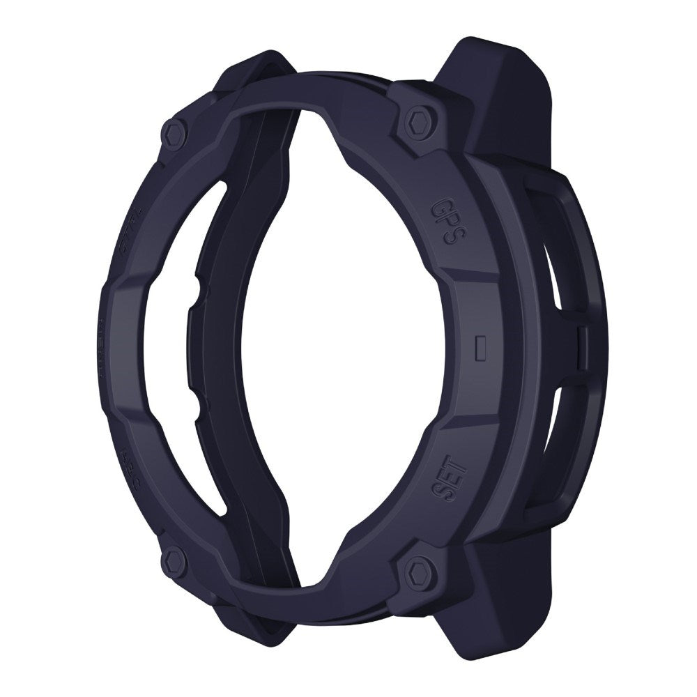 Garmin Instinct 3 Solar (45mm) - Rugged Plastik Cover - Blå