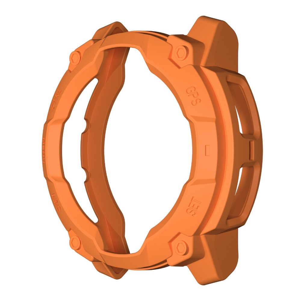 Garmin Instinct 3 Solar (50mm) - Rugged Plastik Cover - Orange