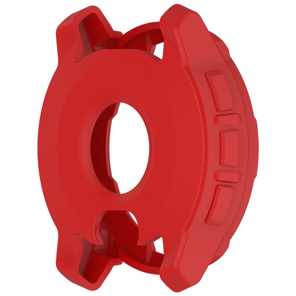 Garmin Instinct 3 AMOLED / Solar (50mm) - Bumper Silikone Cover - Rød