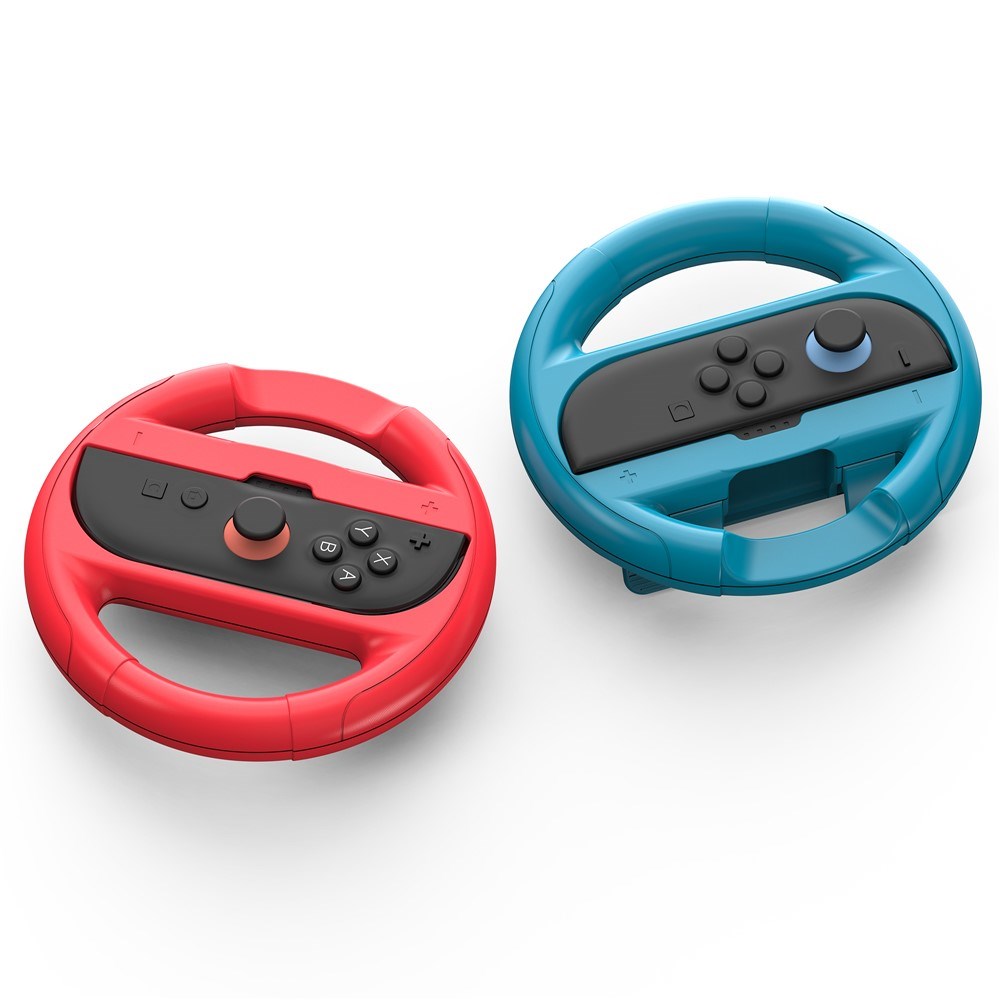 Rat til Nintendo Switch / Switch 2 / Switch OLED Controller - Blå / Rød