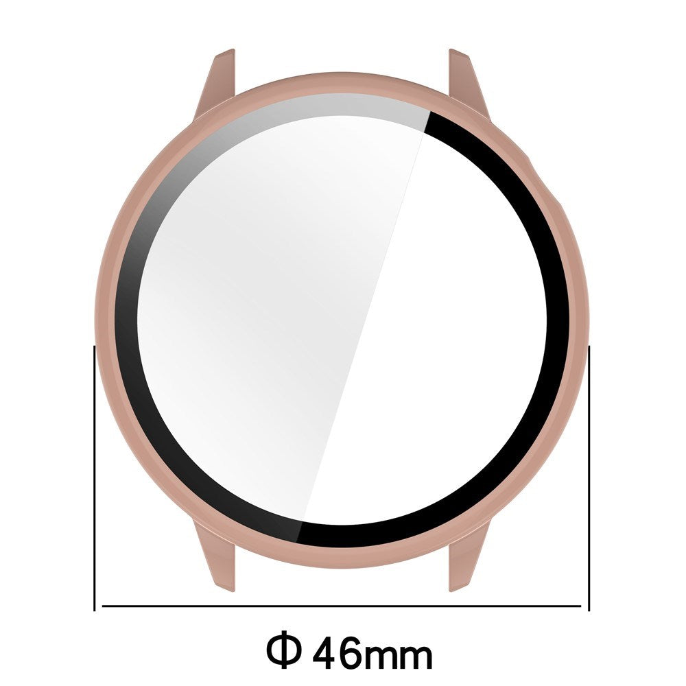 OnePlus Watch 3 (43mm) Cover m. Indbygget Skærmbeskyttelse - Gennemsigtig
