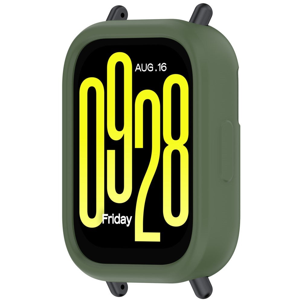 Xiaomi Redmi Watch 5 Active - Bumper Silikone Cover - Grøn