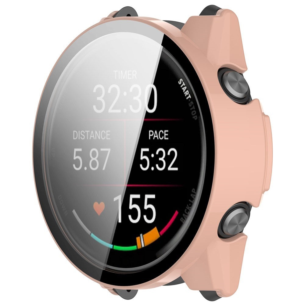 Garmin Forerunner 570 (42mm) Cover m. Indbygget Skærmbeskyttelse - Lyserød