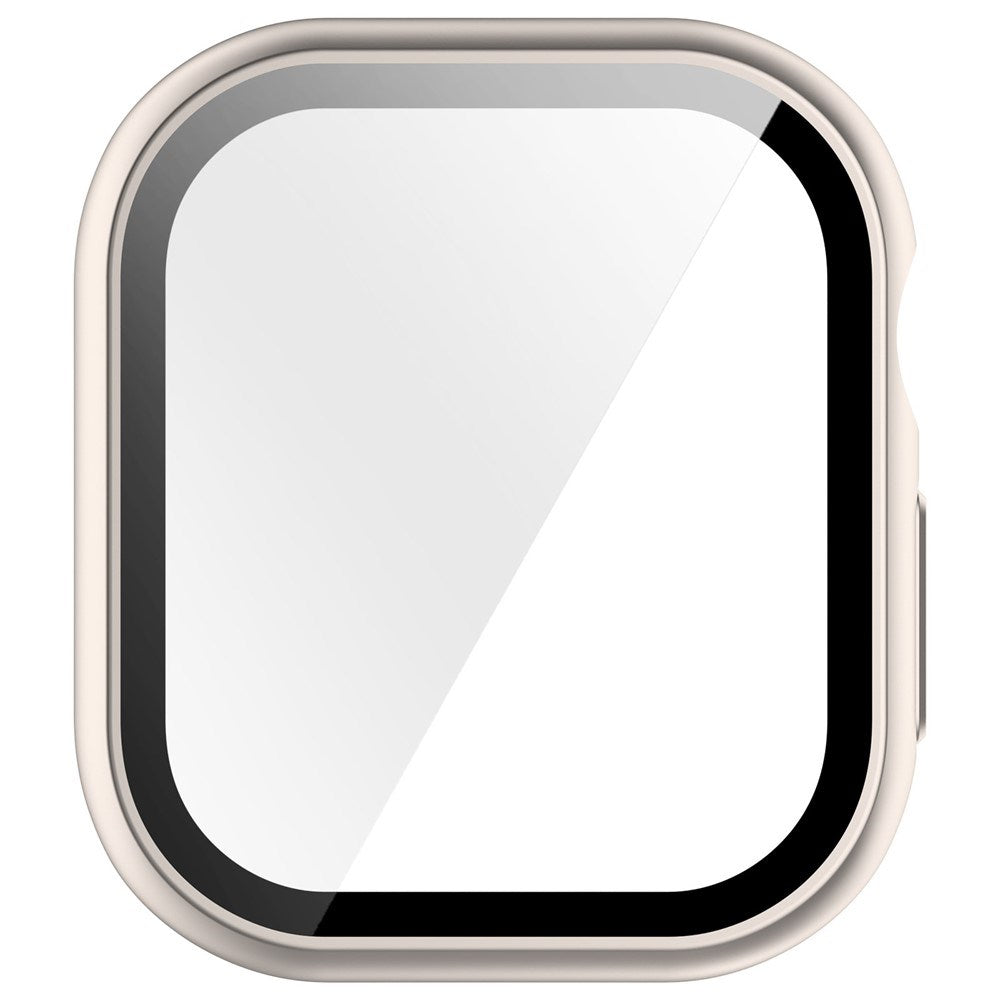 Apple Watch Series 12 (42mm) Case m. Indbygget Hærdet Glas Skærmbeskyttelse - Rose Gold