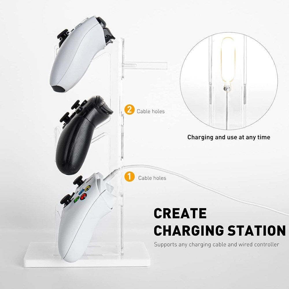 Stativ til Controller & Headset - Gennemsigtig