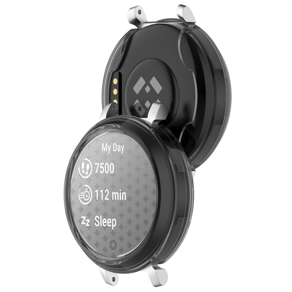 Garmin Lily 2 / Lily 2 Classic Fleksibelt TPU Plastik Cover - Sort