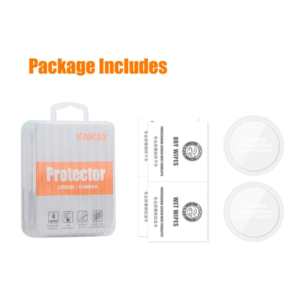 Xiaomi Watch S4 Sport - ENKAY Skærmbeskyttelsesglas 0.2mm - 2 stk - Gennemsigtig