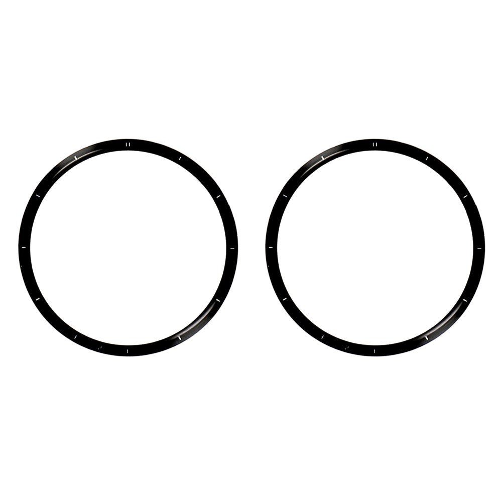 Huawei Watch 5 (46mm) Skærmfilm - 2 stk - Gennemsigtig / Sort Kant