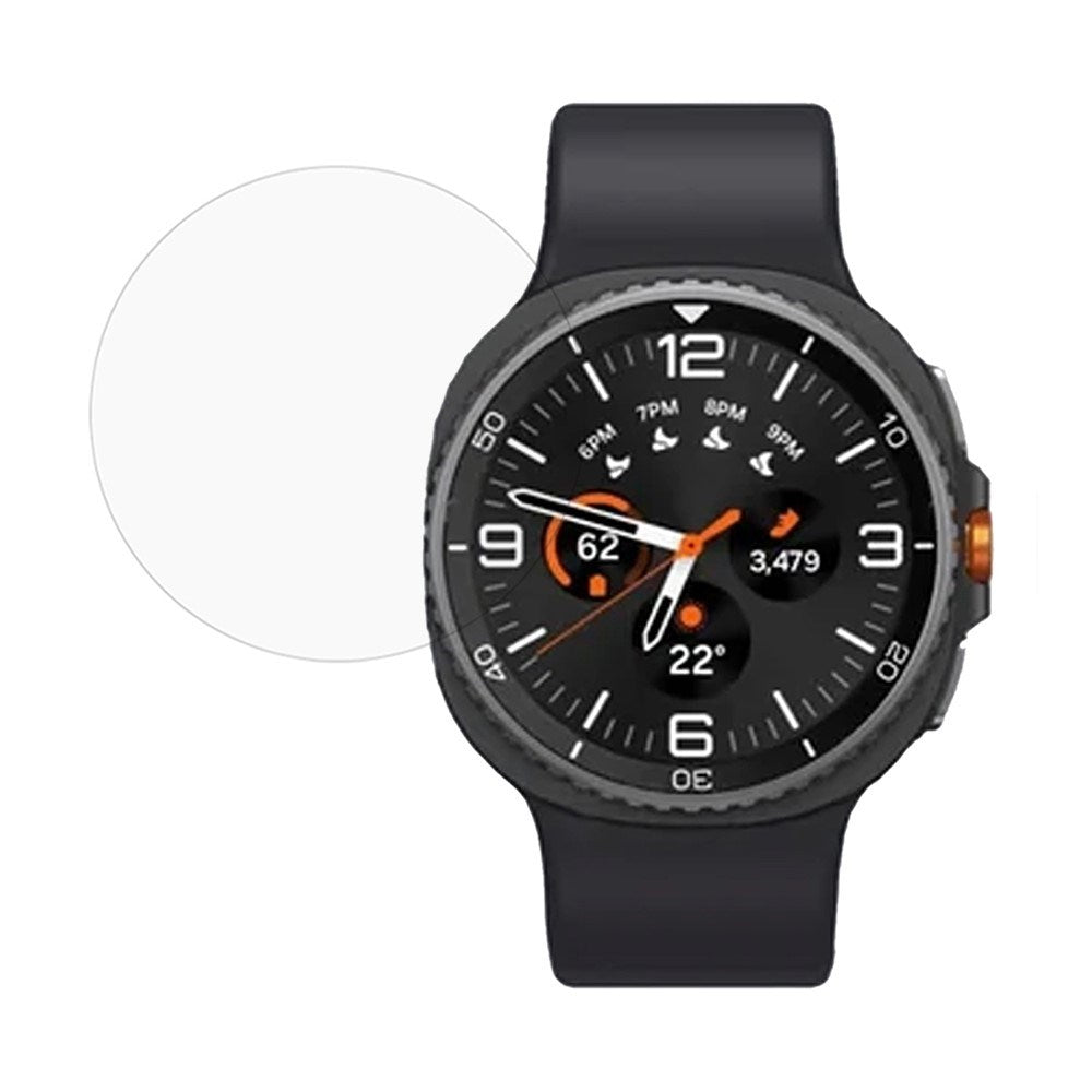 Samsung Galaxy Watch 8 (44mm) Skærmbeskyttelse - Film - Gennemsigtig