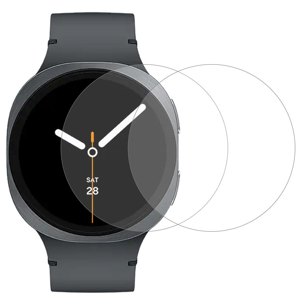 Samsung Galaxy Watch 9 (44mm) Beskyttelsesfilm - 2 stk - Gennemsigtig