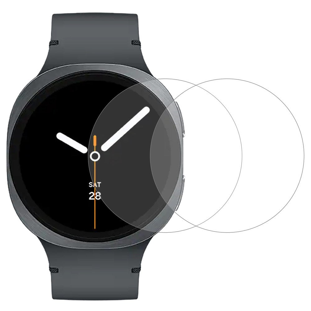 Samsung Galaxy Watch 9 (40mm) Hærdet Skærmglas - 2 stk - Gennemsigtig