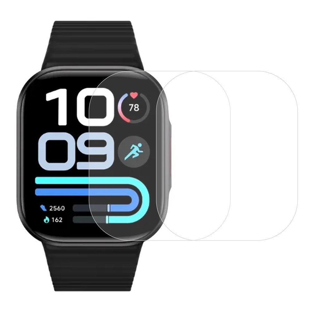 Xiaomi Redmi Watch 6 Lite Fleksibel Plast Skærmbeskyttelsesfilm - 2 stk. - Gennemsigtig