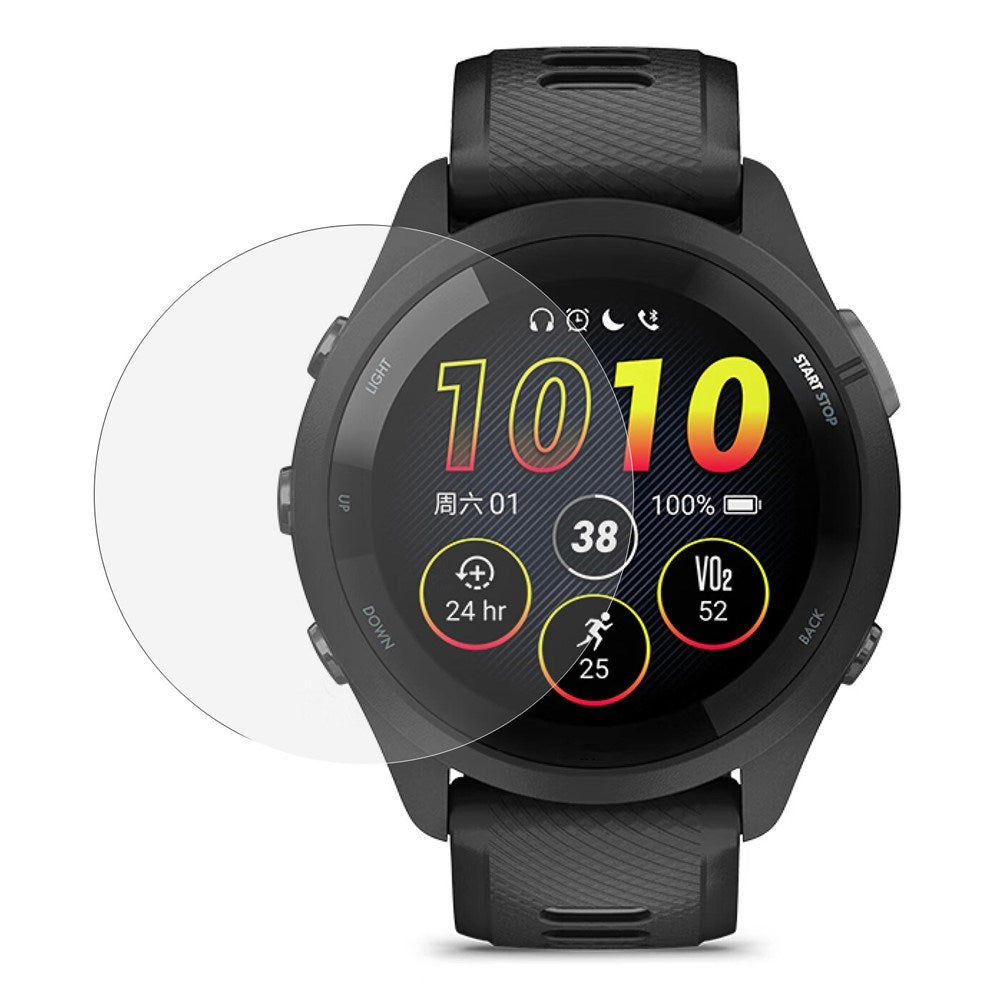 Garmin Forerunner 265 Plastik Skærmbeskyttelse - Gennemsigtig