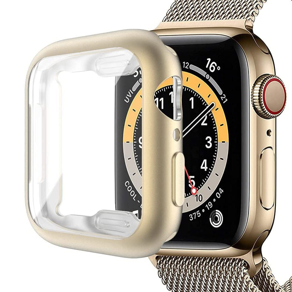 Apple Watch Ultra 3 / 2 / 1 (49mm) Plast Cover m. Skærmbeskyttelse - Guld