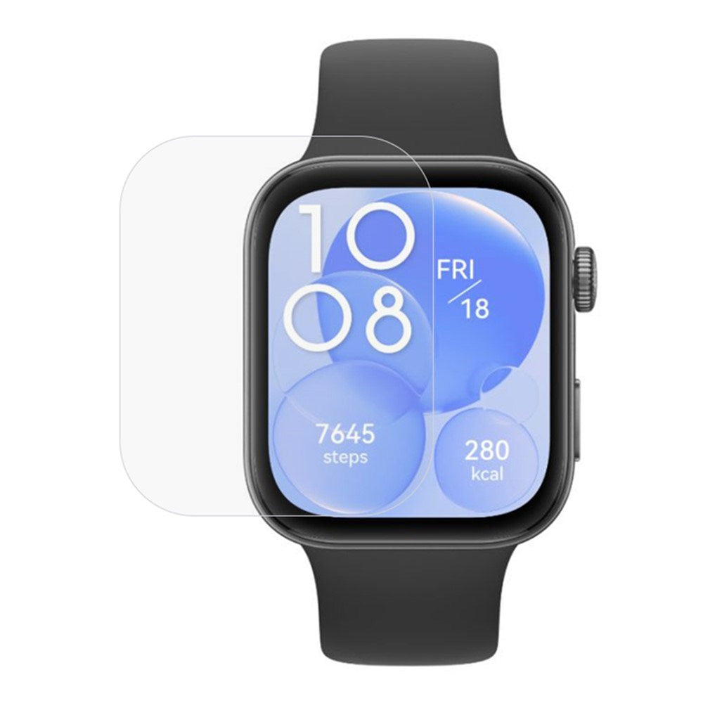 Huawei Watch Fit 3 Skærmbeskyttelsesfilm - Gennemsigtig