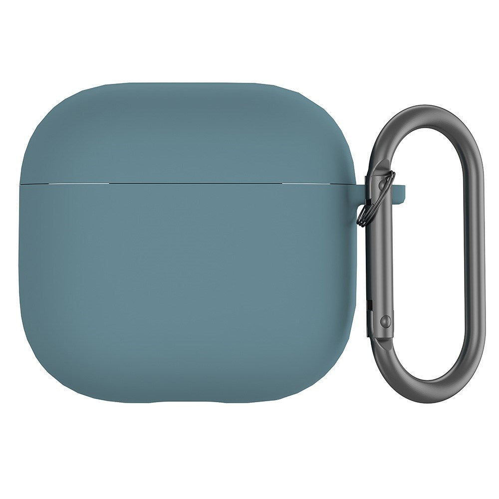 Apple AirPods (4. gen.) Silikone Case med Karabinhage - Mørkegrøn