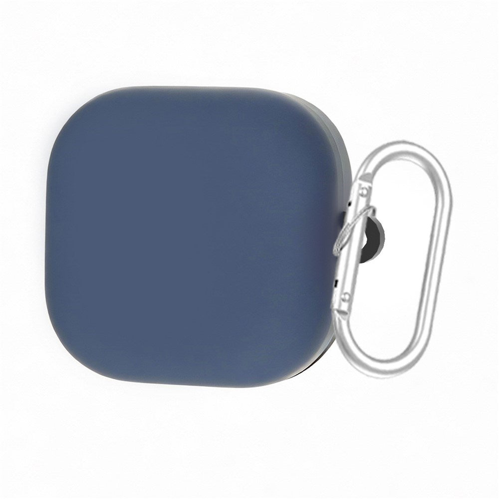 Samsung Galaxy Buds 4 / 4 Pro Silikone Cover m. Karabinhage - Blå