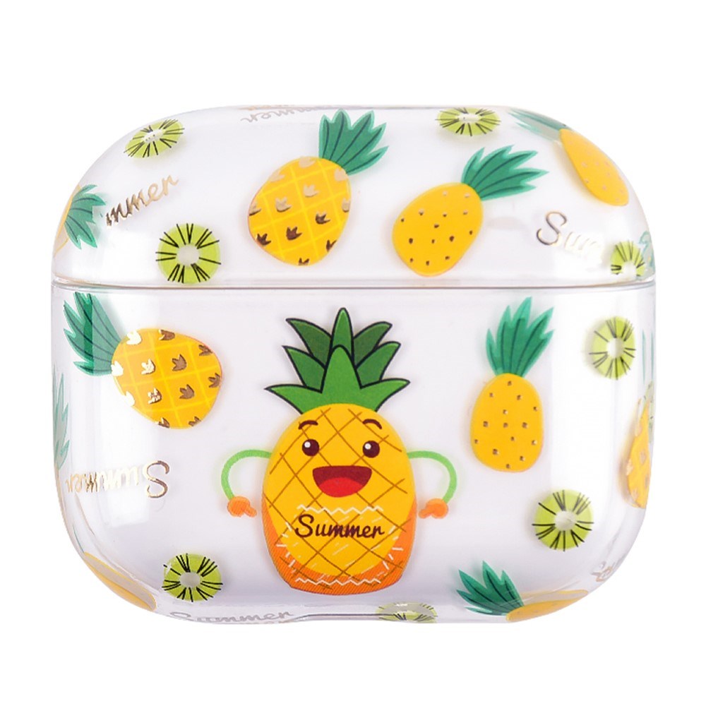 Apple AirPods (3. Gen.) Plast Cover m. Motiv - Ananas
