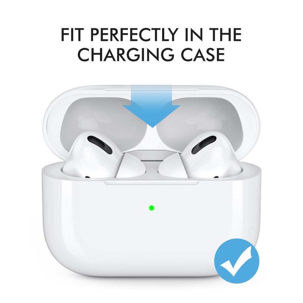 AirPods Pro (1. & 2. Gen.) AHASTYLE Ørepropper - 3 Par - S / M / L - Hvid