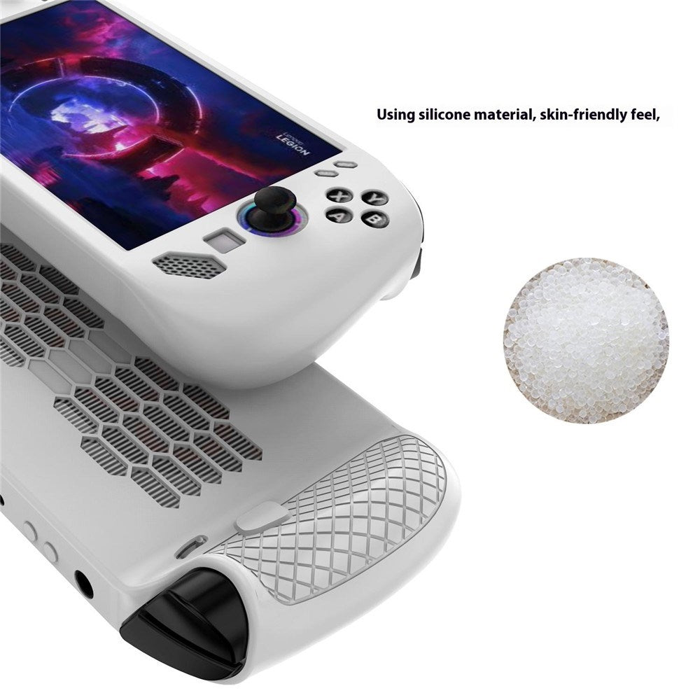 Lenovo Legion Go S Silikone Case - Hvid - (DEMO)