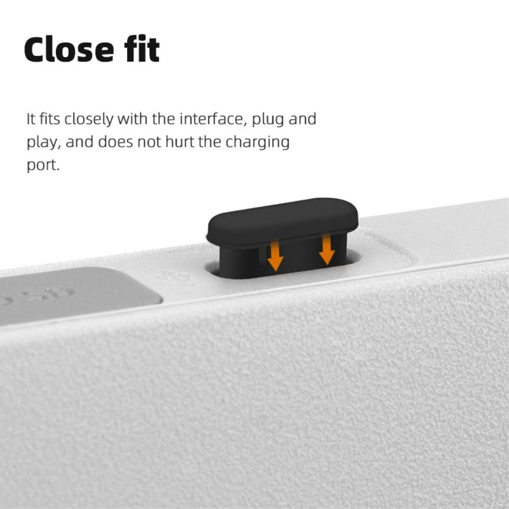 Støv Beskytter til USB-C - 3 Stk - Hvide