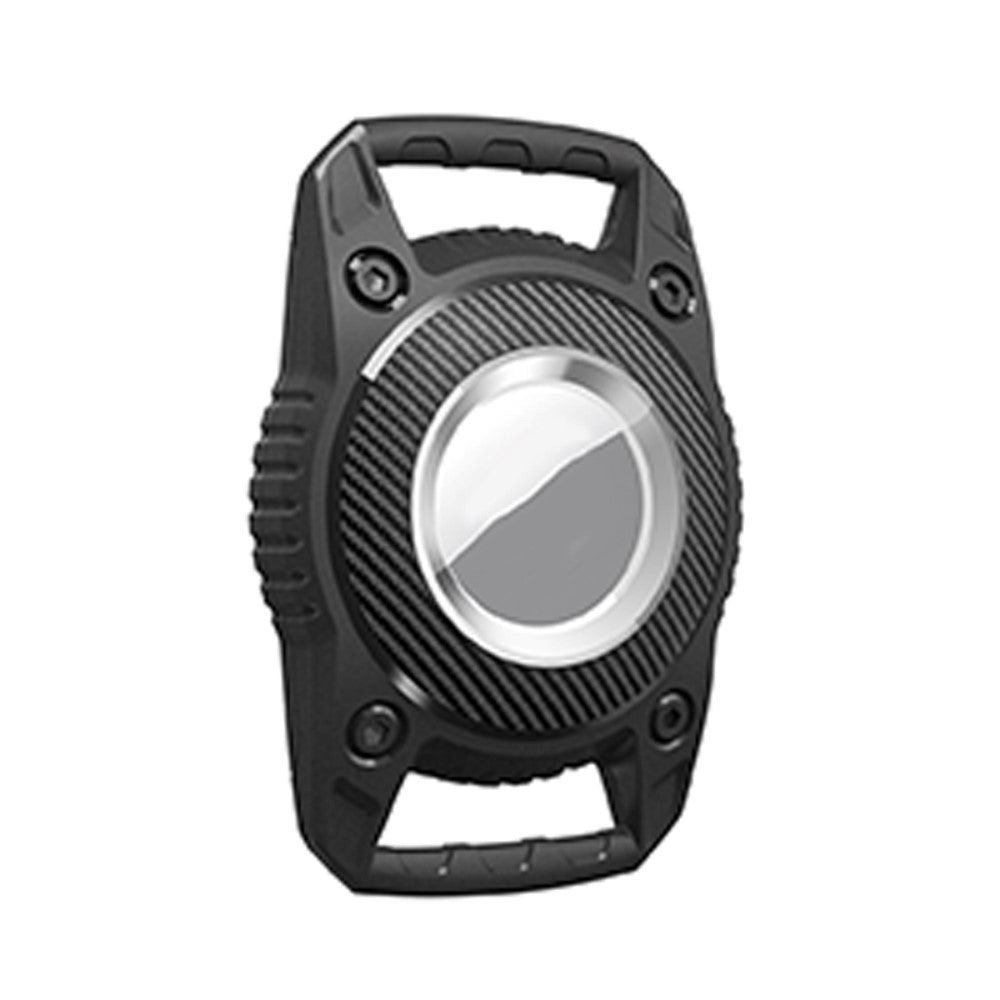 AirTag Vandtæt Fleksibel Plastik Cover - Sort