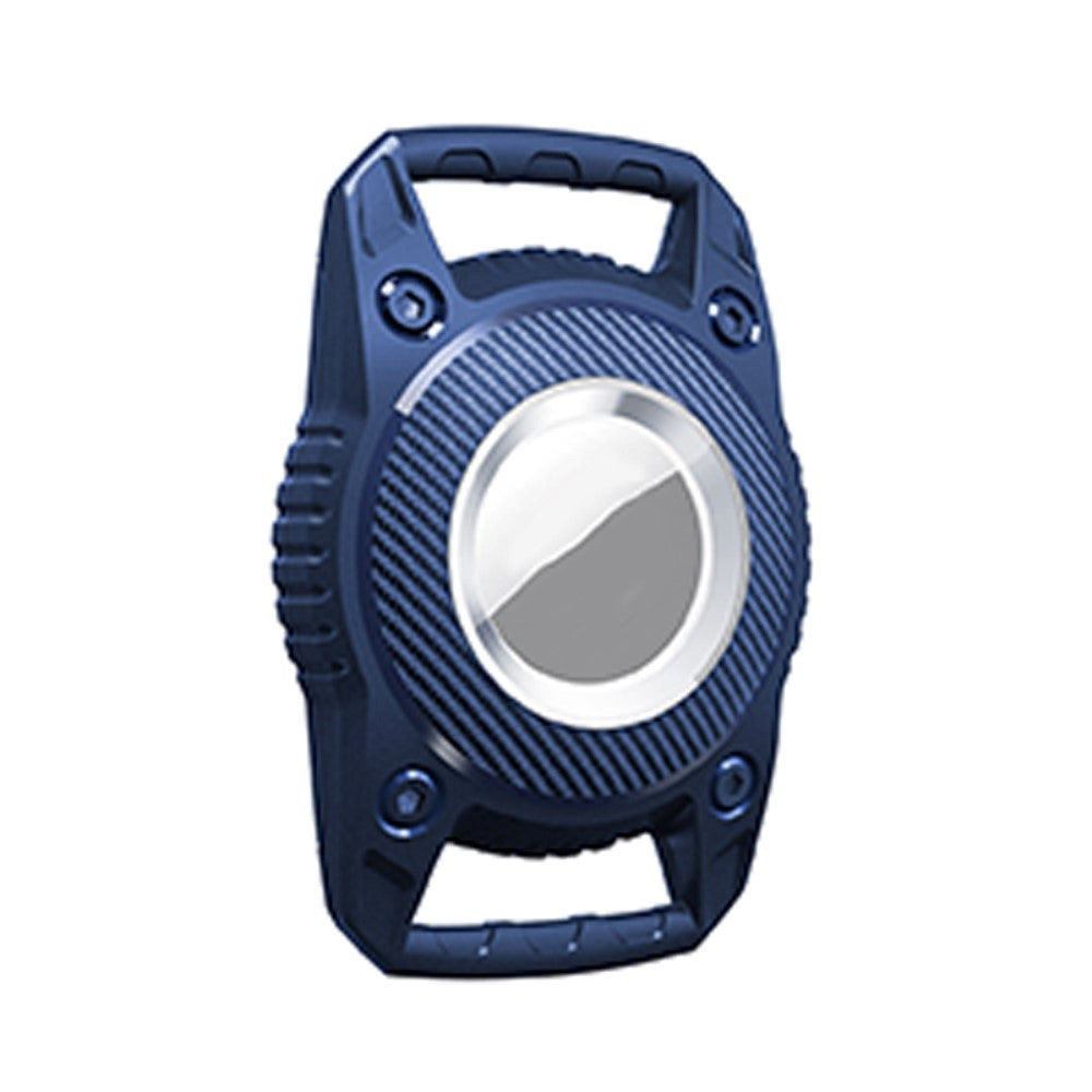 AirTag Vandtæt Fleksibel Plastik Cover - Blå