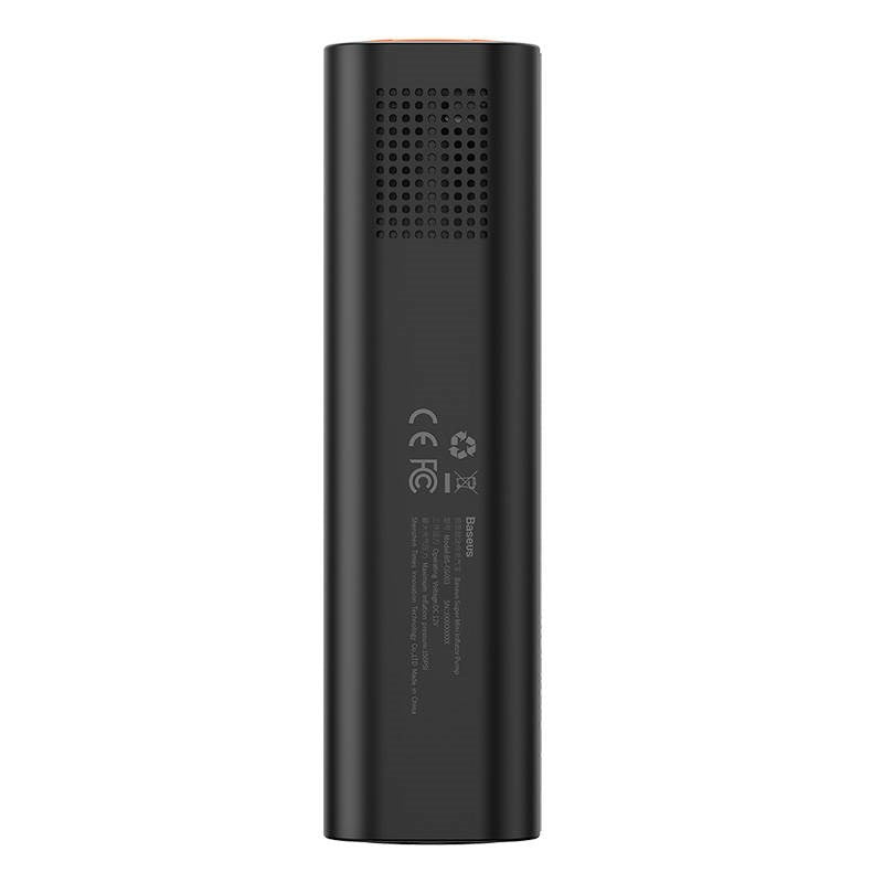 Baseus Mini Kompressor Til Bil - Sort