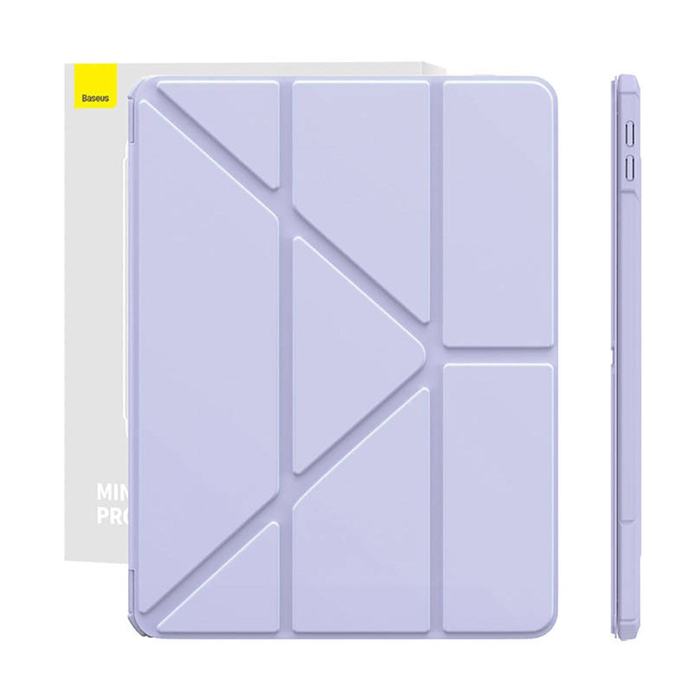 iPad 10.2" (2021 / 2020 / 2019) Baseus Minimalist Series Protective Cover - Lilla