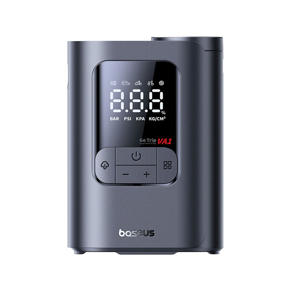 Baseus GoTrip 7500 mAh Trådløs Pumpe Minikompressor - Mørkegrå