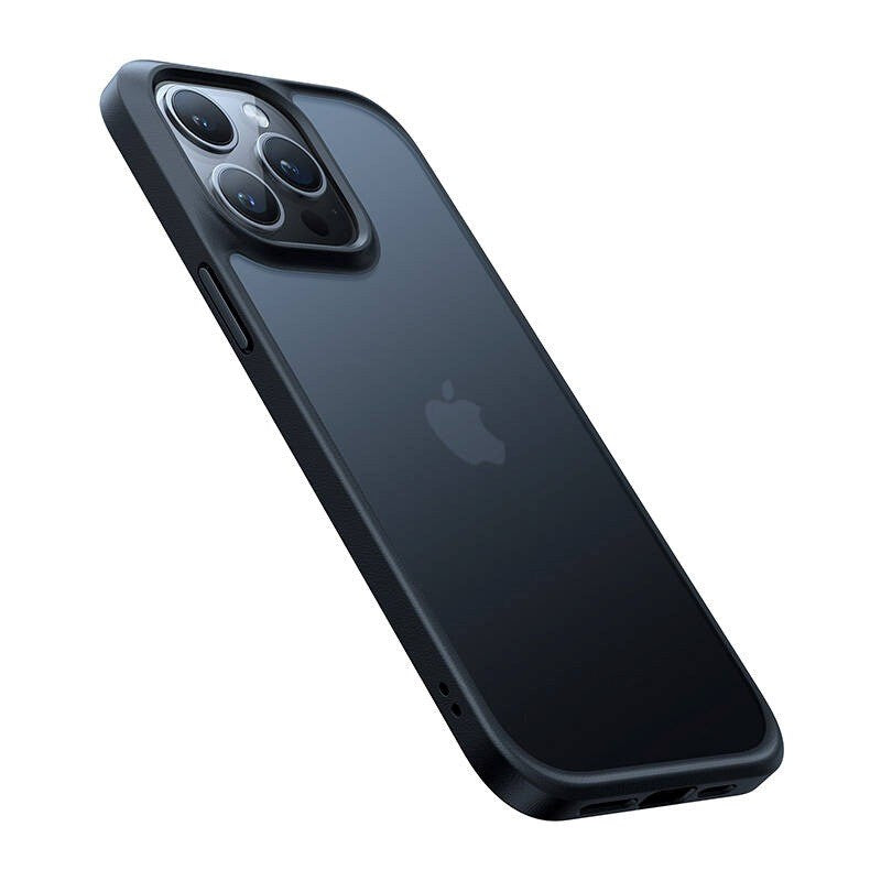 TORRAS iPhone 15 Pro - Guardian Hybrid Cover - Sort