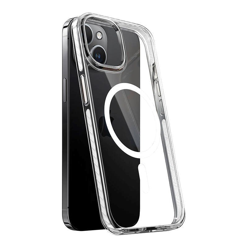 TORRAS iPhone 15 - Sparka Hybrid Plastik Cover - MagSafe Kompatibel - Gennemsigtig
