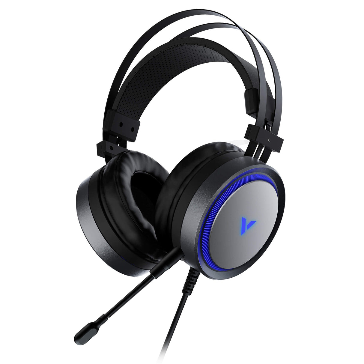 Rapoo Vpro VH530 Over-Ear Gaming Headset m. 7.1 Virtual Surround Sound - Sort