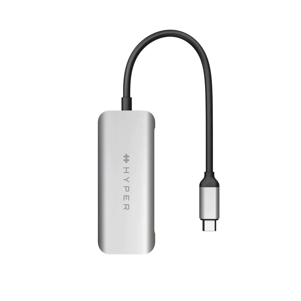 Hyper HyperDrive 4-i-1 USB-C Hub - 100W - Grå