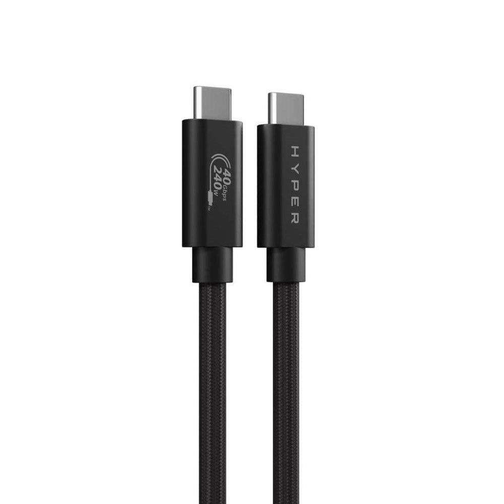 Hyper HyperDrive USB-C til USB-C Kabel - 1.2m / 240W - Sort