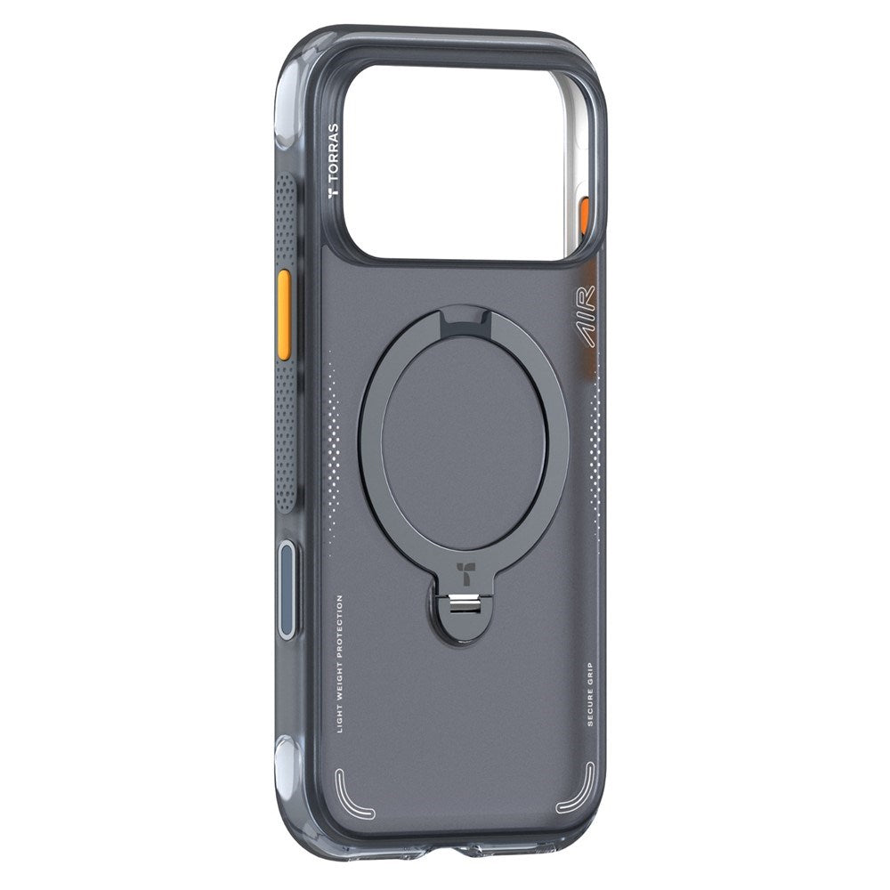 iPhone 18 Pro / 17 Pro TORRAS Ostand Q3 Air Bagside Cover - MagSafe Kompatibel - Blå