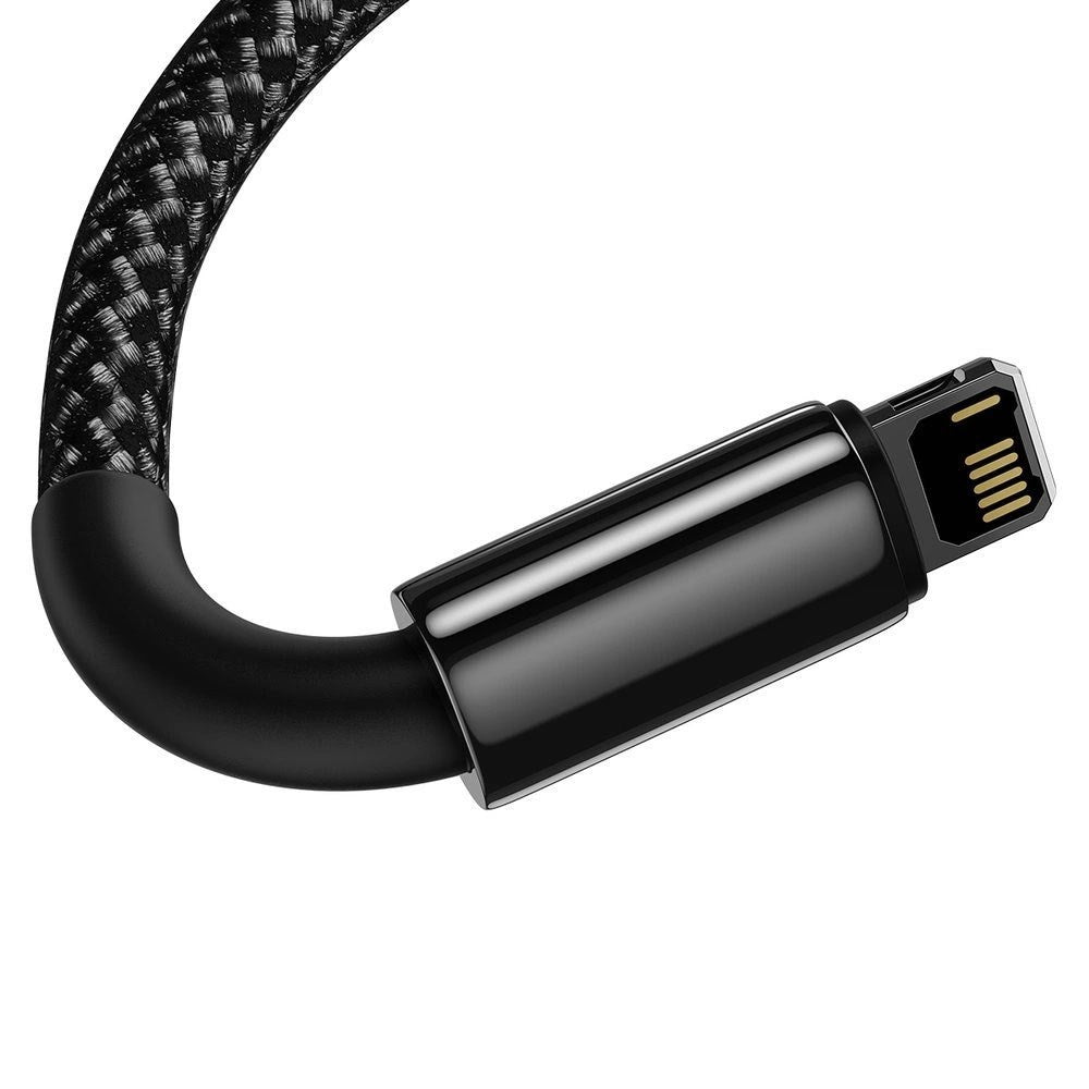 Baseus 12W USB-A til Lightning Kabel - 480Mbps - 2m - Sort