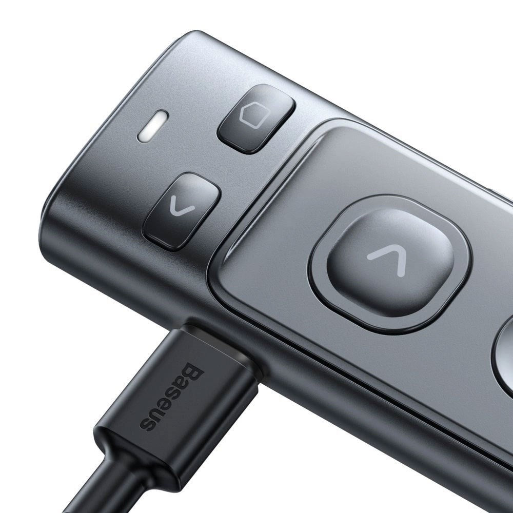 Baseus Laser Pointer - Genopladelig - USB-C / USB-A - Grå