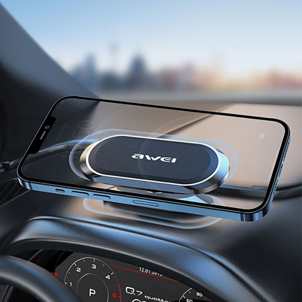 Awei X20 Magnetisk Mobilholder til Instrumentbrættet - Sort